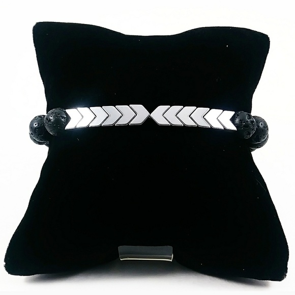 Hematite Vitality Essential Oil Lava Rock - Picture 2 of 8